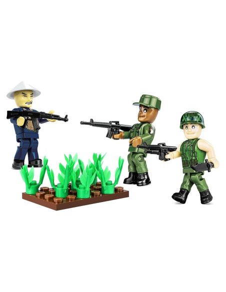 Set de Bloques de Construcción COBI Soldados Guerra Vietnam Set de Bloques de Construcción COBI Soldados Guerra Vietnam