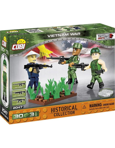 Set de Bloques de Construcción COBI Soldados Guerra Vietnam