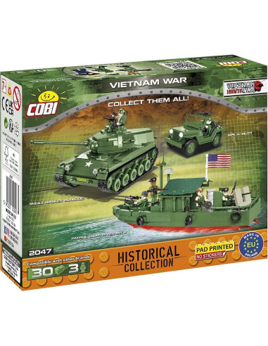 Set de Bloques de Construcción COBI Soldados Guerra Vietnam