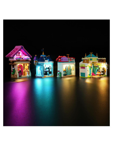 Kit de Iluminación LED para Lego 43246 Aventura Princesas