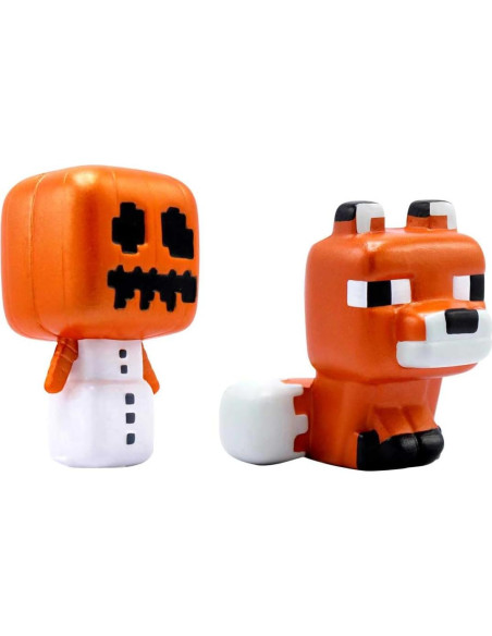 Caja de Coleccionista Minecraft SquishMe Serie 5 - 6 Figuras Metálicas Exclusivas Caja de Coleccionista Minecraft SquishMe Serie 5 - 6 Figuras Metálicas Exclusivas