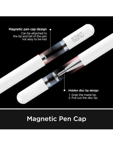 Lápiz Stylus Universal Capacitivo STIFTPONY Rosa 32g