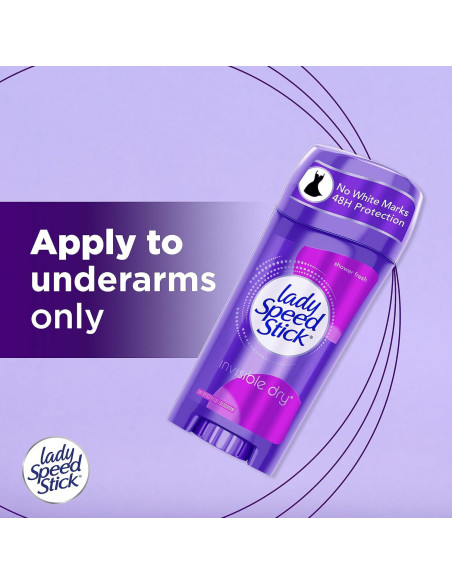 Desodorante Antiperspirante Lady Speed Stick 65.2g x 4 - Fresco de Ducha Desodorante Antiperspirante Lady Speed Stick 65.2g x 4 - Fresco de Ducha