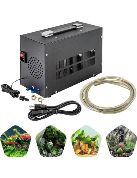 Enfriador de Agua para Acuario CheriLin GH610 200W 30cm Enfriador de Agua para Acuario CheriLin GH610 200W 30cm