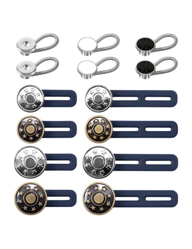 Extensores de Botón YUANHANG para Pantalones y Camisas - 14 Pcs