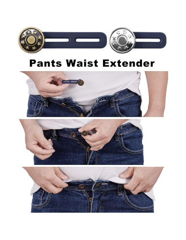 Extensores de Botón YUANHANG para Pantalones y Camisas - 14 Pcs