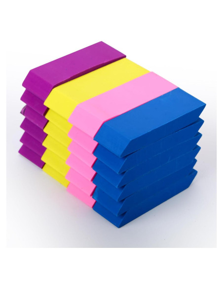 Borradores de Goma AmoreAngel 24 Pcs Coloridos 5.58 cm Borradores de Goma AmoreAngel 24 Pcs Coloridos 5.58 cm