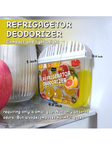 Desodorante de Refrigerador 2-en-1 WeelenkEco - Sabor Pomelo