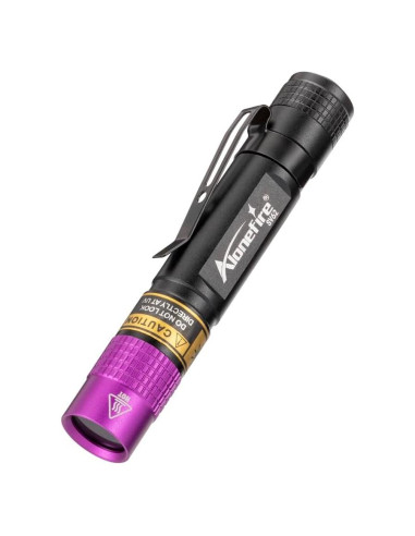 Linterna UV Mini Alonefire SV62 3W 365nm Portátil EDC