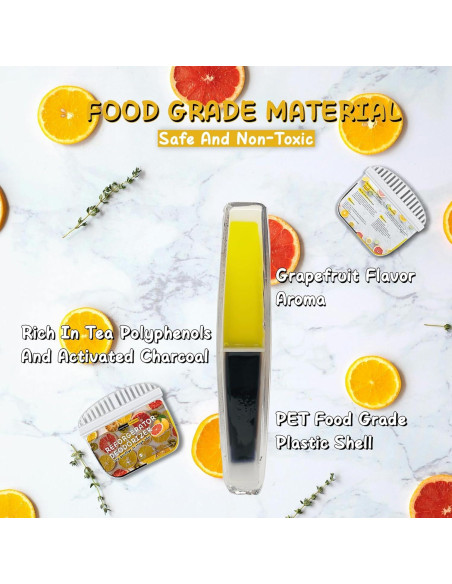 Desodorante de Refrigerador 2-en-1 WeelenkEco - Sabor Pomelo Desodorante de Refrigerador 2-en-1 WeelenkEco - Sabor Pomelo