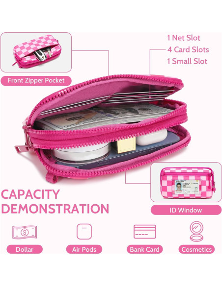 Cartera de Muñeca FODOKO Acolchada Impermeable 30x12x3cm Cartera de Muñeca FODOKO Acolchada Impermeable 30x12x3cm