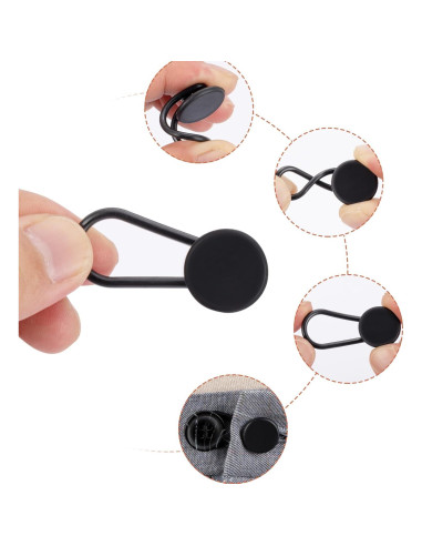 Extensores de Cintura ZENGLU - Paquete de 12 Piezas 2.54-3.56 cm