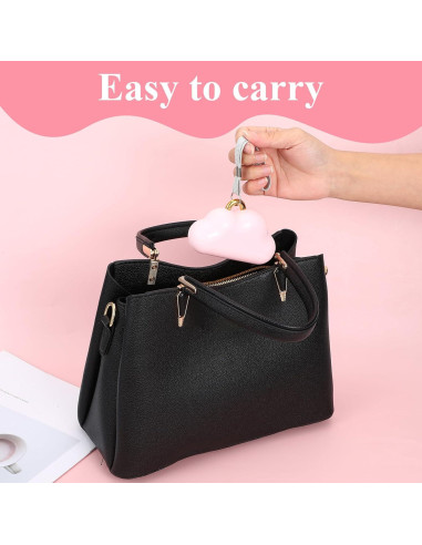 Mini Rodillo Quitapelusas Reutilizable HaiFafafaing Rosa 240 Hojas