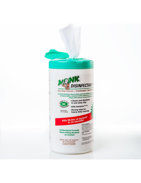 Toallitas Desinfectantes Dreumex Monk 480 Unidades con Fragancia Toallitas Desinfectantes Dreumex Monk 480 Unidades con Fragancia