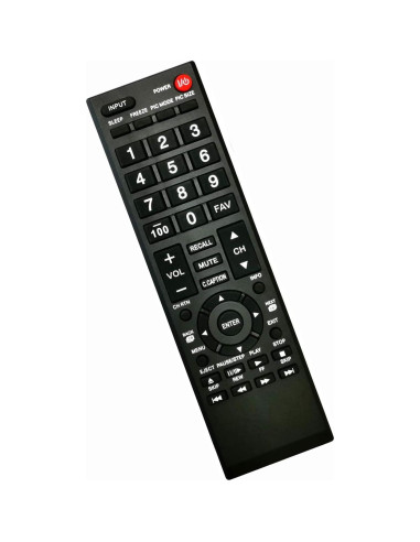 Control Remoto Universal Toshiba CT-90325 para TVs LCD LED 4K