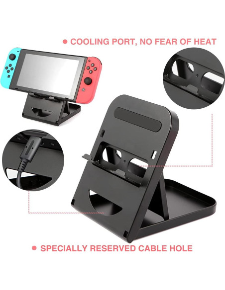 Soporte Plegable para Nintendo Switch y LITE Gbrand Ajustable Soporte Plegable para Nintendo Switch y LITE Gbrand Ajustable