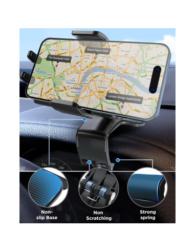 Soporte para teléfono en tablero de coche IPOW YBT-ZJ01 360