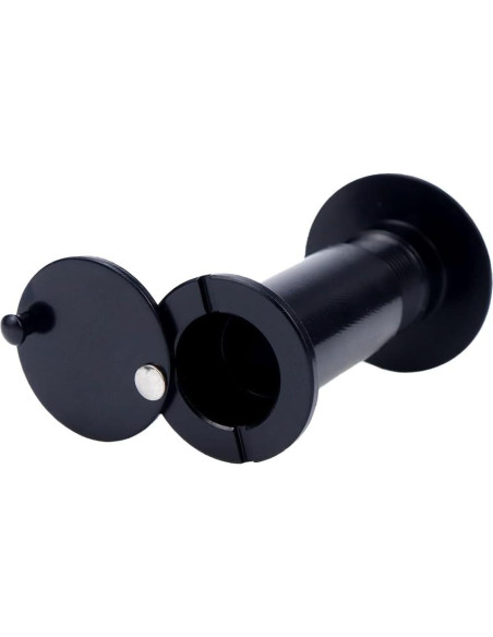 Miradores de Puerta 2 Pcs Tsnamay 200 Grados Zinc Vidrio Negro Miradores de Puerta 2 Pcs Tsnamay 200 Grados Zinc Vidrio Negro