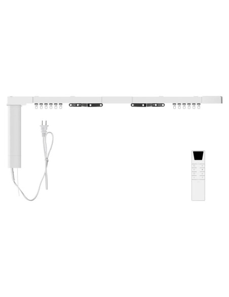 Cortina Motorizada WiFi Blindsmart 2.1m Plata Control Remoto Cortina Motorizada WiFi Blindsmart 2.1m Plata Control Remoto