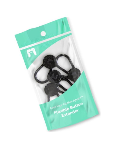 Extensor de Pantalón con Botón Más de Mí para Amar - Negro