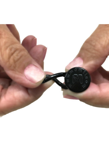 Extensor de Pantalón con Botón Más de Mí para Amar - Negro