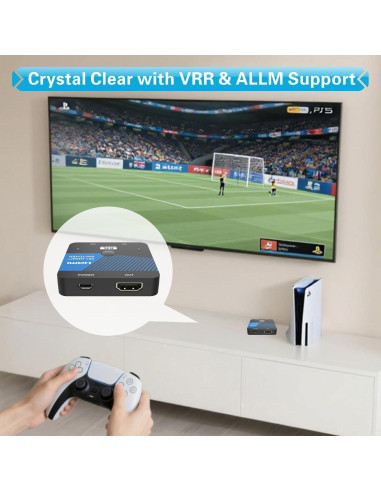 Conmutador HDMI 2.1 iArkPower 8K 4K@120Hz HDR10+