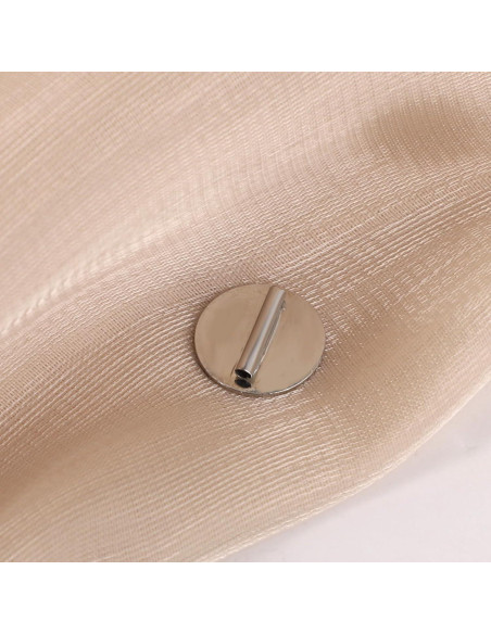 5 Mini Conversores de Broche Magnético Metálico Plata 5 Mini Conversores de Broche Magnético Metálico Plata