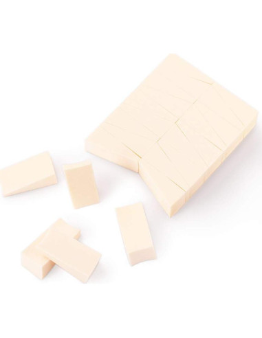 Esponjas de Maquillaje Desechables OWLFAVO 48pcs Sin Látex