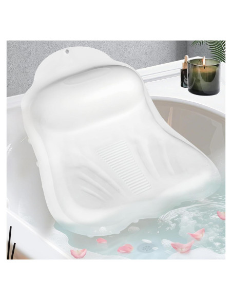 Cojín de baño inflable Starotatess de silicona ajustable Cojín de baño inflable Starotatess de silicona ajustable
