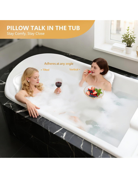 Cojín de baño inflable Starotatess de silicona ajustable Cojín de baño inflable Starotatess de silicona ajustable