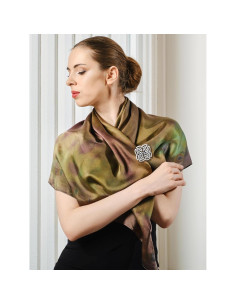 5 Clips de Chal Vintage Sasylvia en Plata para Mujer 2