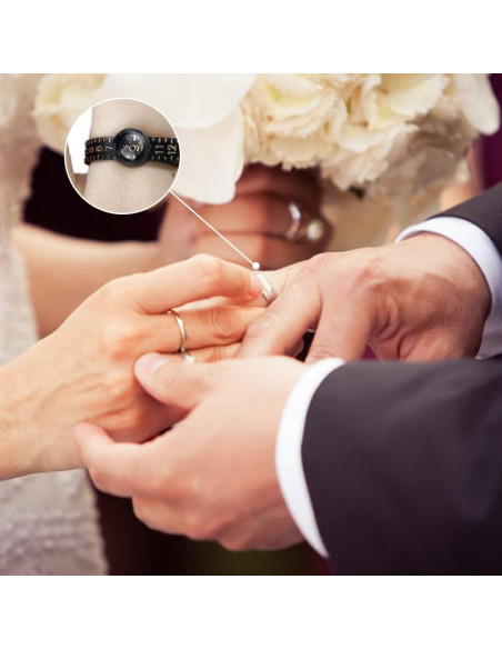 Herramienta de Medición de Talla de Anillo TANJIN 1-17 Reutilizable Herramienta de Medición de Talla de Anillo TANJIN 1-17 Reutilizable