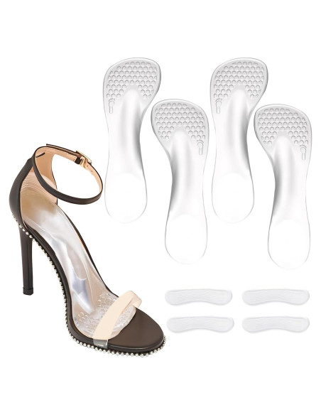 2 Pares de Plantillas de Gel Niluks para Tacones 5-9 Mujeres 2 Pares de Plantillas de Gel Niluks para Tacones 5-9 Mujeres