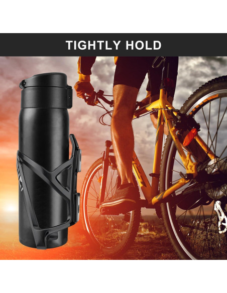 Soporte para Botella de Agua de Bicicleta Binudum Negro Soporte para Botella de Agua de Bicicleta Binudum Negro