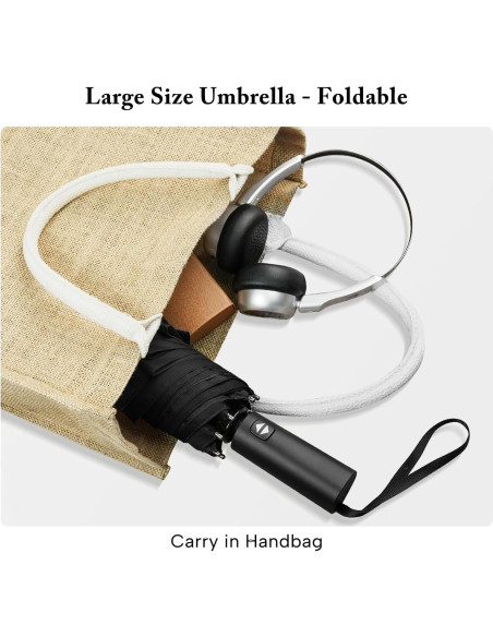 Paraguas de Golf ECOBRELLA 137 cm Doble Capa Impermeable Paraguas de Golf ECOBRELLA 137 cm Doble Capa Impermeable