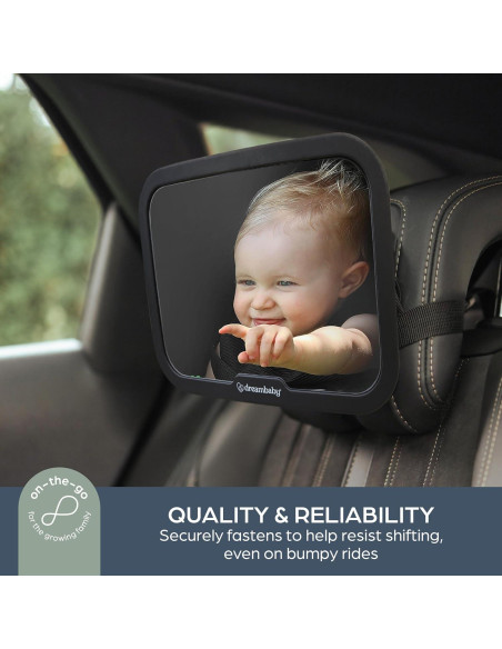 Espejo Convexo Ajustable Dreambaby 360 para Bebé - Negro Espejo Convexo Ajustable Dreambaby 360 para Bebé - Negro