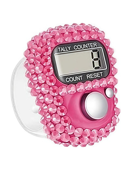 Contador Electrónico de Dedo Rosa Czhotg 1 Portátil Contador Electrónico de Dedo Rosa Czhotg 1 Portátil