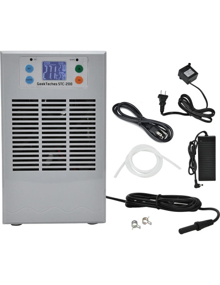 Enfriador de Agua 35L Diydeg STC-200 Silencioso 100W Enfriador de Agua 35L Diydeg STC-200 Silencioso 100W