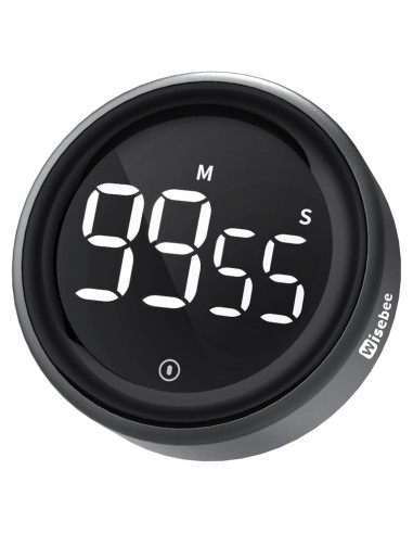 Temporizador Digital Wisebee para Cocina con Alarma Fuerte