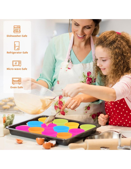 Set 60 Divisores de Silicona Reutilizables para Almuerzo - wxhaoa Set 60 Divisores de Silicona Reutilizables para Almuerzo - wxhaoa