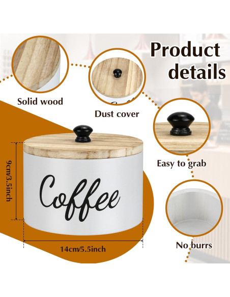 Soporte de Filtros de Café de Madera Essovee Blanco 50 Unidades Soporte de Filtros de Café de Madera Essovee Blanco 50 Unidades