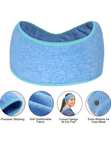 Diademas Calentadoras de Oídos Syhood - 8 Piezas Forro Polar Diademas Calentadoras de Oídos Syhood - 8 Piezas Forro Polar