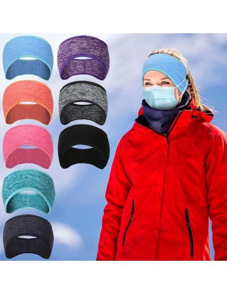 Diademas Calentadoras de Oídos Syhood - 8 Piezas Forro Polar Diademas Calentadoras de Oídos Syhood - 8 Piezas Forro Polar