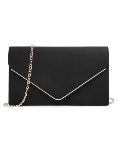 Bolso de Noche Dasein para Mujeres - Clutch Elegante Negro
