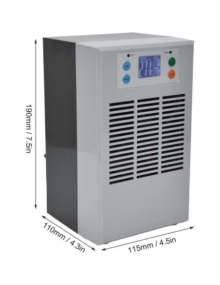 Enfriador de Agua 35L Diydeg STC-200 Silencioso 100W Enfriador de Agua 35L Diydeg STC-200 Silencioso 100W