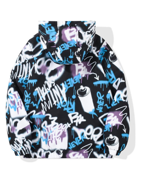 Chaqueta de Lluvia para Niños JOYSON 9-10 Años Impermeable Chaqueta de Lluvia para Niños JOYSON 9-10 Años Impermeable
