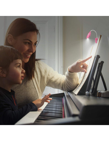 Luz de Lectura LED LUXSWAY con Clip y Cuello Flexible Luz de Lectura LED LUXSWAY con Clip y Cuello Flexible