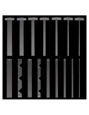 Kit de Encuadernación Acrílica NBEADS 16 Piezas para Scrapbooking