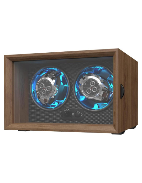 Enrollador de Relojes Automático CAJESA Doble para 2 Relojes Enrollador de Relojes Automático CAJESA Doble para 2 Relojes