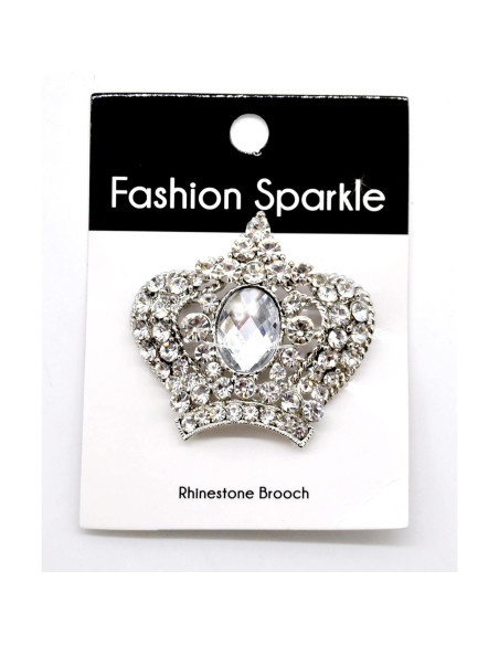 Broche de Rhinestone Belagio Enterprises 5.08 cm BW-171-182 Broche de Rhinestone Belagio Enterprises 5.08 cm BW-171-182